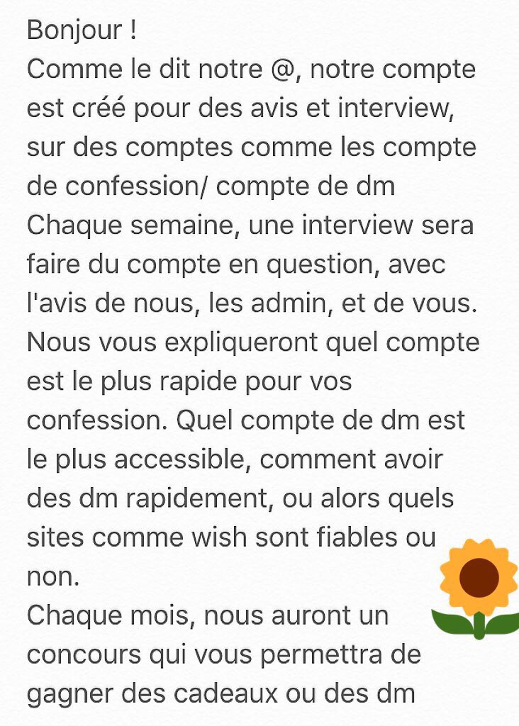 avinterviews's tweet image. Principe du compte, n'oubliez pas de nous suivre pour les concours !