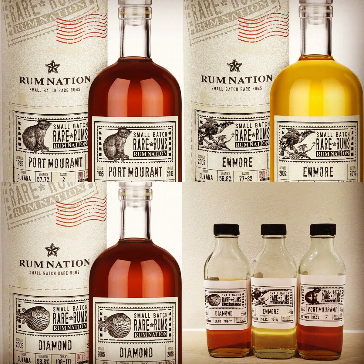 New bunch from #RumNation. Small batch, cask strength. Review up now @ rumcorner.dk #rumcorner #rumreview