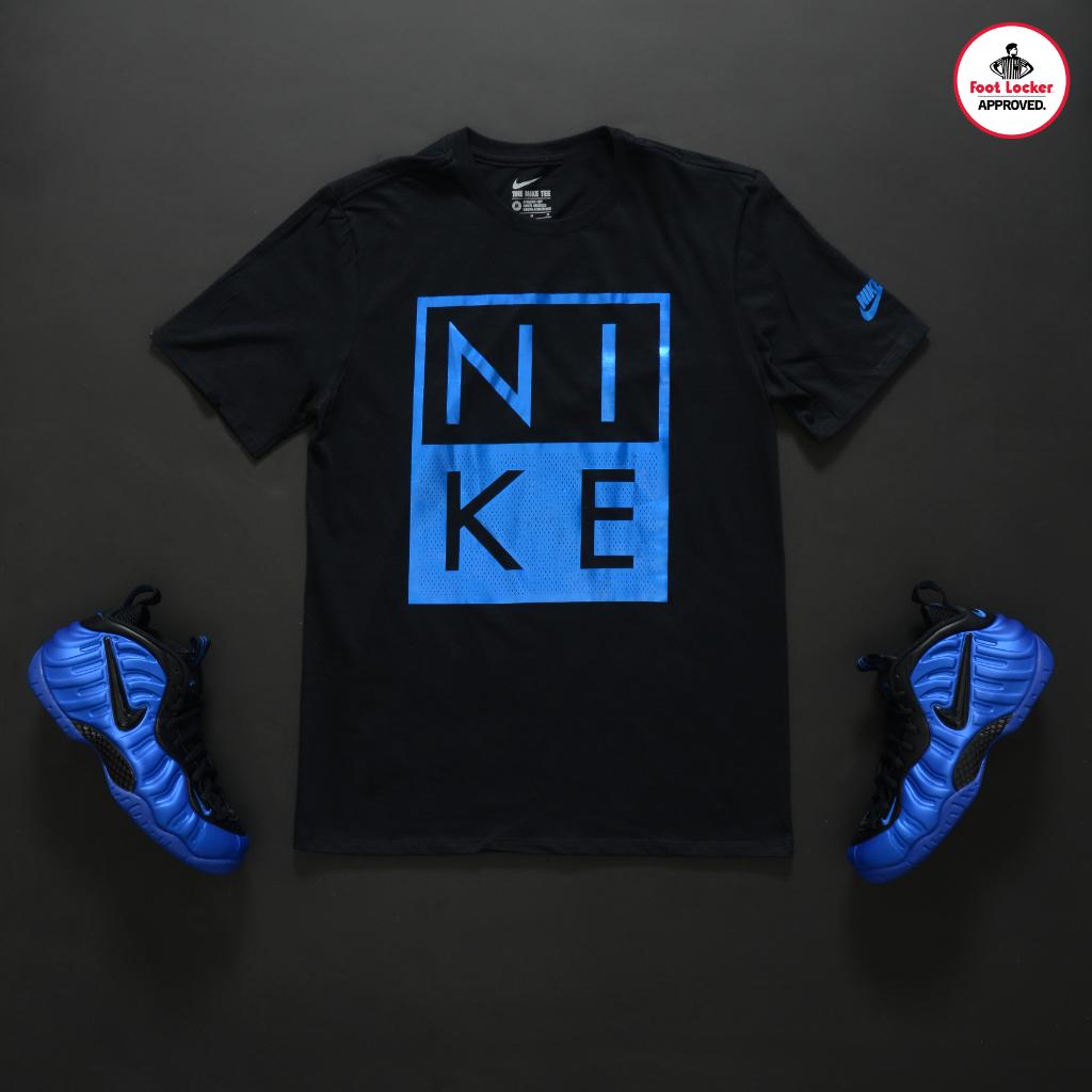 hyper blue nike shirt