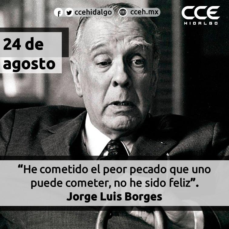 JuanCarlosCCE's tweet photo. Un día como hoy pero de 1899, nace Jorge Luis Borges. Escritor argentino más destacado de la literatura del siglo xx https://t.co/IpUhlKPk4u