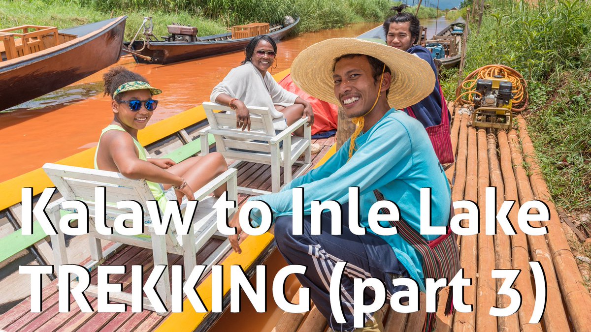 Vlog #21 nu online. Deel 3 van onze #trekking naar het #inlemeer #myanmar #palaung youtu.be/M7o0ylCjBLE
