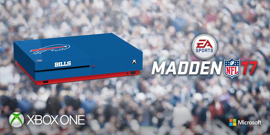 BuffaloBills's tweet photo. RT for a chance to win a custom Bills #XboxOneS #Madden17 bundle!
#XboxSweepstakes Rules: https://t.co/22rARjWaZG https://t.co/74AoVf4tGP