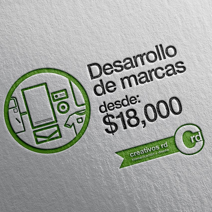 creativosrd's tweet image. En #CreativosRD creamos el concepto gráfico que comunicará tu marca y la posicionará en tu target