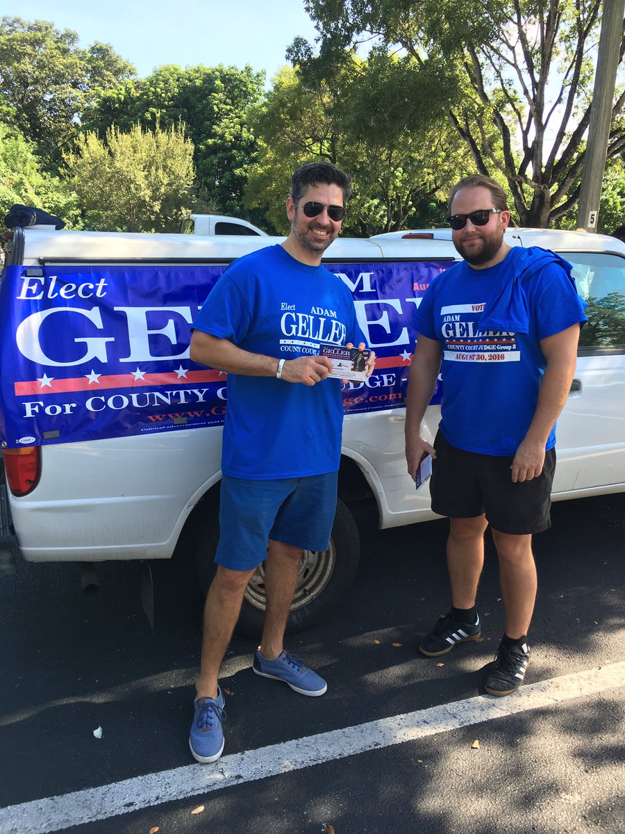 GellerforJudge's tweet photo. Thank you to all of our friends and family who have been helping us out at the polls! #TeamGeller https://t.co/9vS8YxvWw4