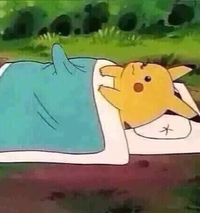 When I'm trying to sleep but keep thinking about all the rattata and weedles I could be catching