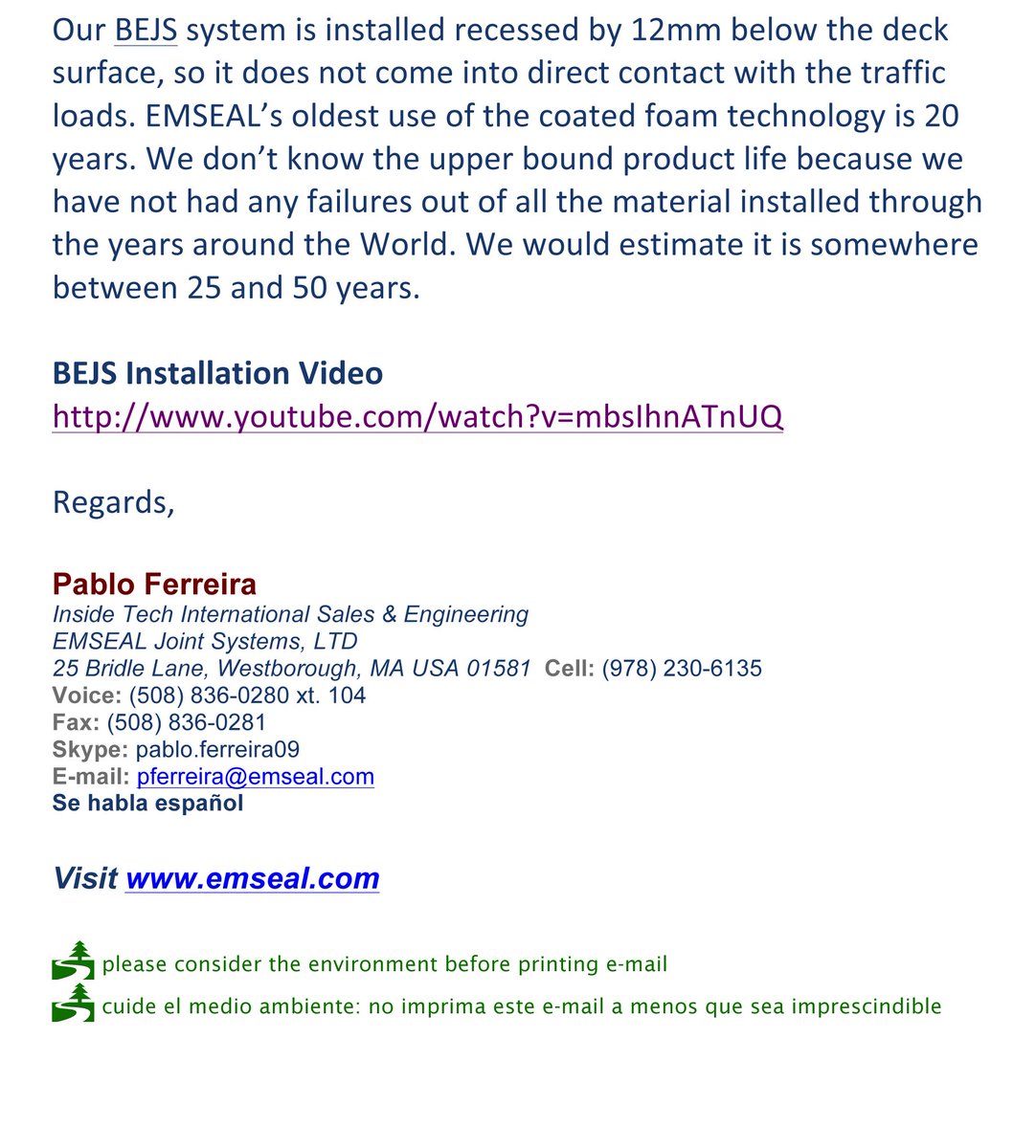 seal_em's tweet photo. #leaking #expansionjoints are problematic. Thats why #EMSEAL designed joints that last up to 50 years. #warranted https://t.co/GbKhUQa7a7