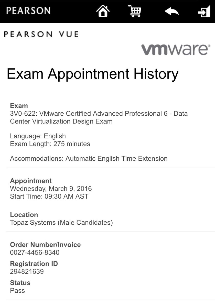 safouh75's tweet image. Apparently I have passed #VCAP6-DCV Design beta exam :-)