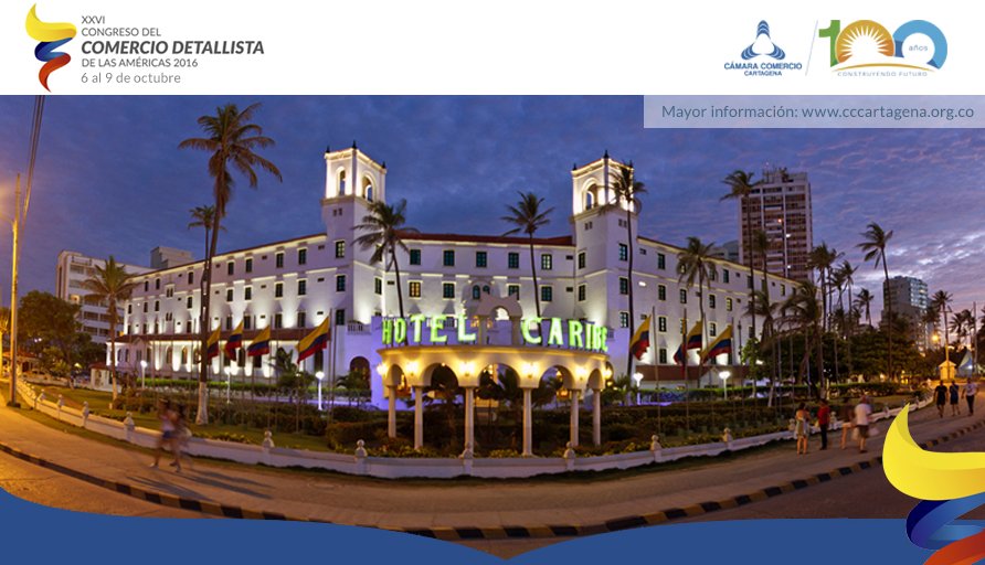 camcartagena's tweet photo. El @HotelCaribeCtg ícono el país por su arquitectura colonial será sede del XXVI Congreso del Comercio Detallista https://t.co/jDg4aThk06