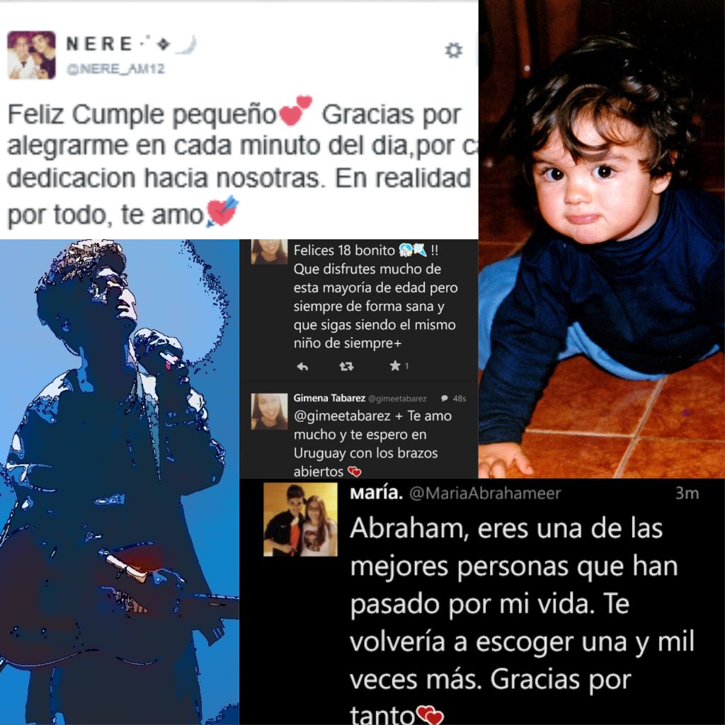 amcxjoel's tweet photo. No Alcanzan Las Palabras Suficientes Por lo que sentimos Por Ti... #Felices18AbrahamMateo #TCTNST @AbrahamMateoMus x https://t.co/4072wRygal