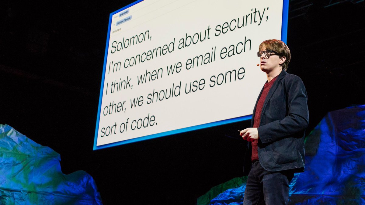 TEDTalks's tweet photo. Have you ever wanted to reply to spam email? This guy does it all the time: https://t.co/dwCFDDO7xi https://t.co/AagxAucQZJ