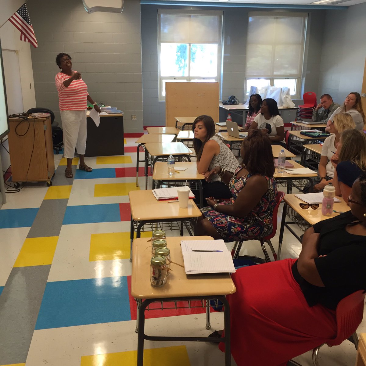 AndrewsPreK8's tweet photo. Breakout Sessions at Andrews were #academicallyfocused !!! @jeffblowe @HamptonCSchools https://t.co/TBO9J5k2K7