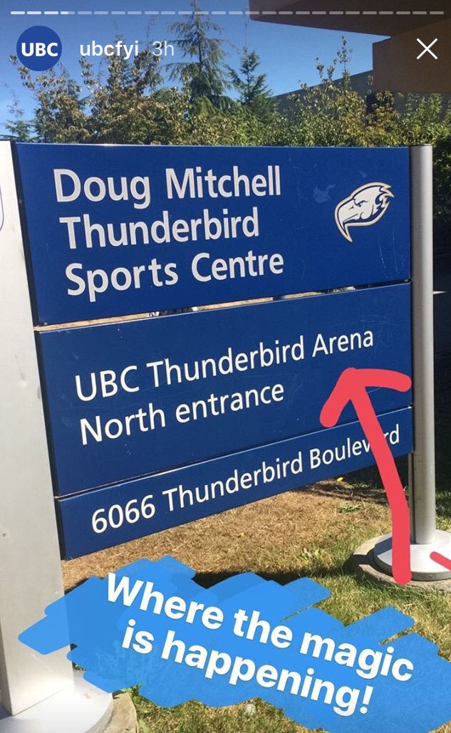 UBCstudentlife's tweet photo. #UBCJumpStart Opening Ceremony was such a success! Did you catch the story on our @UBCfyi Instagram? #UBC #IAMUBC https://t.co/Ba7DePNcRf