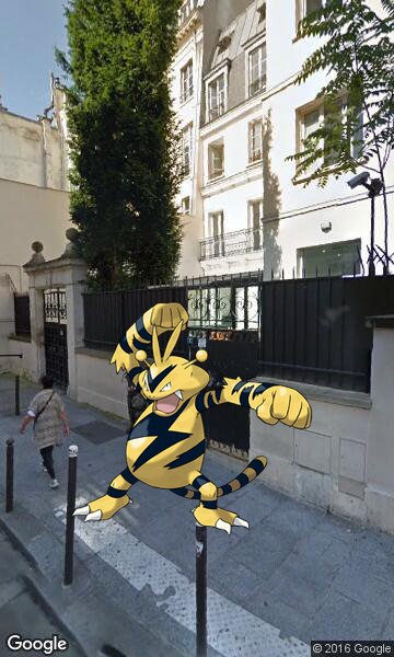 PokemonGo_Bot's tweet image. A wild Electabuzz appeared in Paris, France #PokemonGo