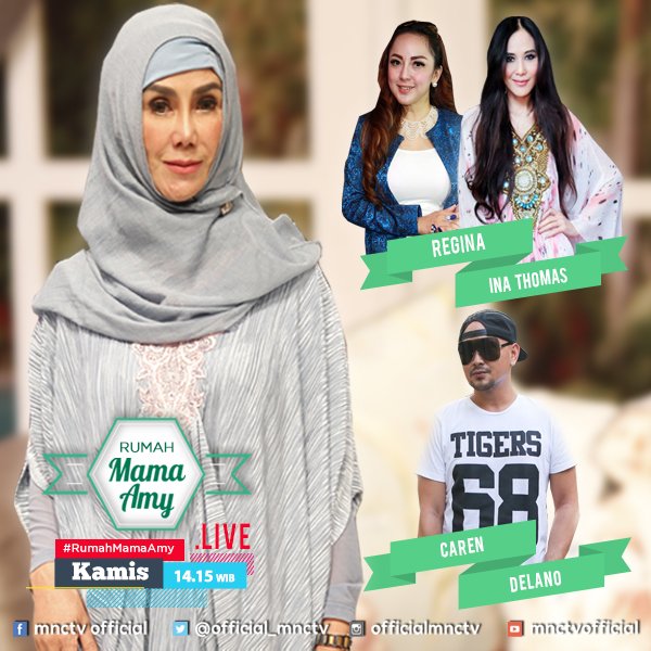 Siang ini #SukaSukadiRMA makin seru bersama <a href="/reginanews33/">reginanews</a> <a href="/Ina_Thomas/">Ina Thomas</a> <a href="/DelanDelano/">Delan Delano</a> .Tonton ya pkl 14:15 LIVE!