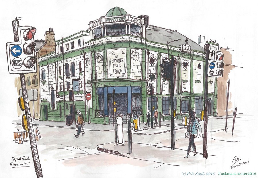 petescully's tweet photo. More of my sketches from the Manchester Symposium: https://t.co/yRIsuIIx1f #uskmanchester2016 #urbansketchers https://t.co/cCqjHJCvGC