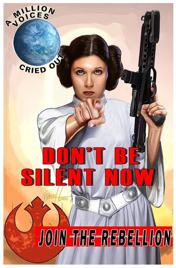 I want you starwars 'join the rebellion' poster.