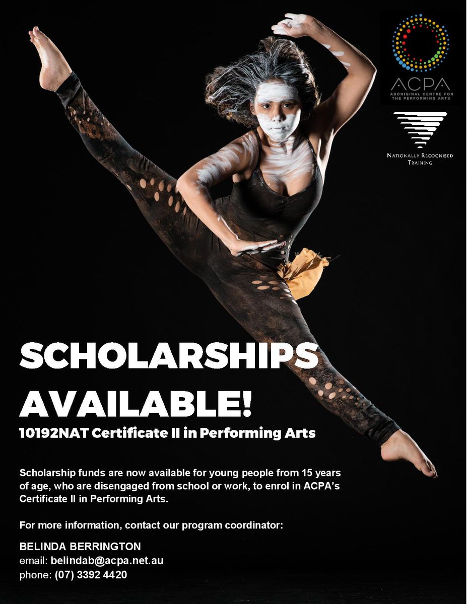 Scholarships available for disengaged youth. 
Contact us now for more information.