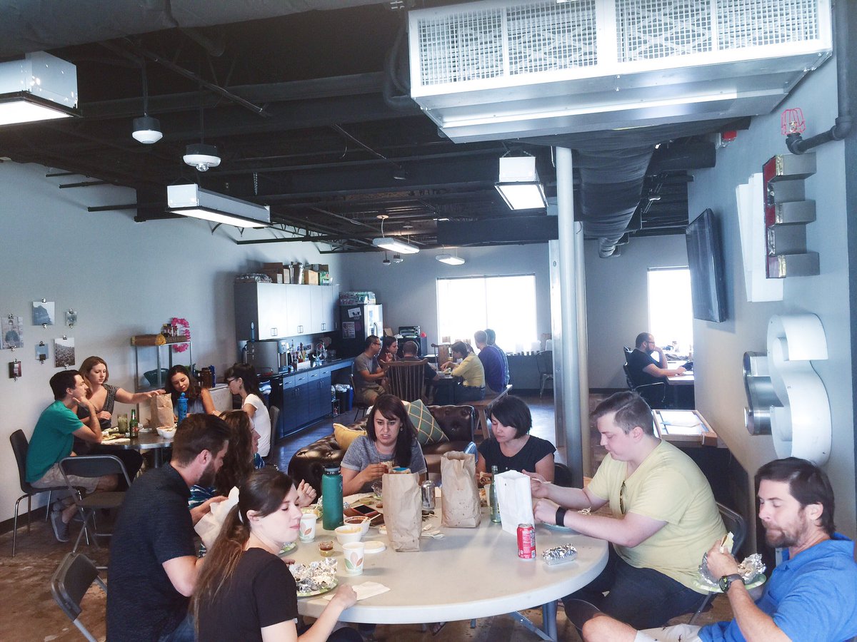 VesselCoworking's tweet photo. Thanks for making our bellies happy @TysonsTacos! You're our favorite "taco day" choice 😍😍 https://t.co/7OPHPrDNBm