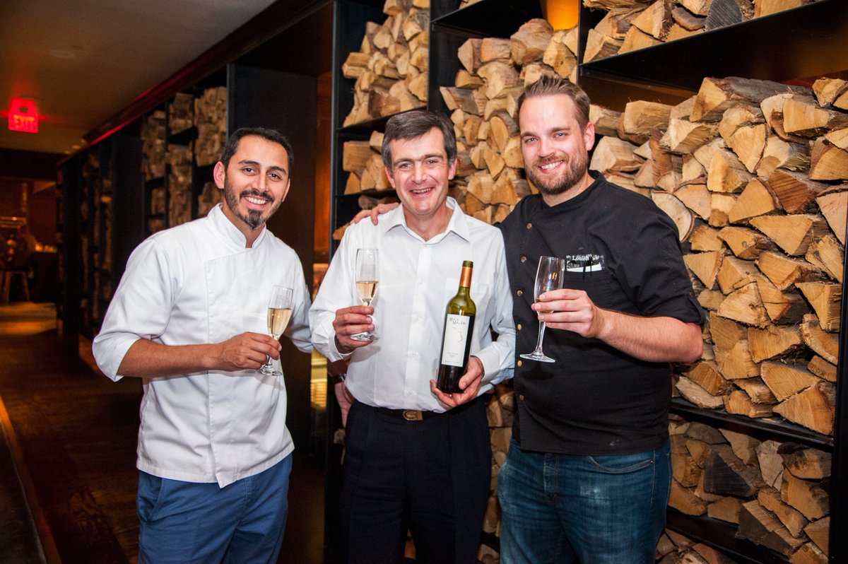 @DistrictWino <a href="/TheWineHub/">L Alberto #winelover</a> Salud from all of us - great night &amp; great company! #RucaAndesKitchen