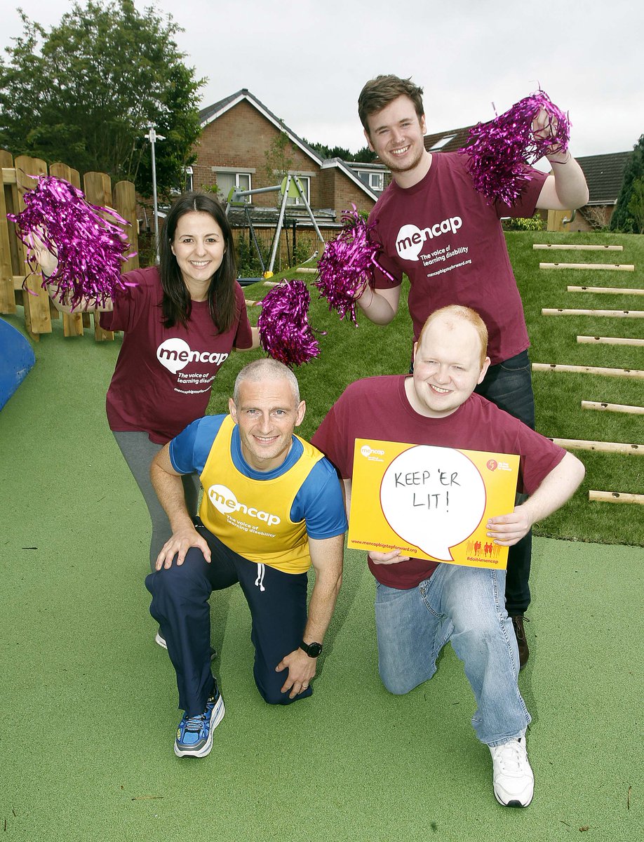 love_belfast's tweet photo. Neil’s being put through his paces for Mencap https://t.co/HeQMc0FIwL #doit4mencap https://t.co/M3NfM3wwlv