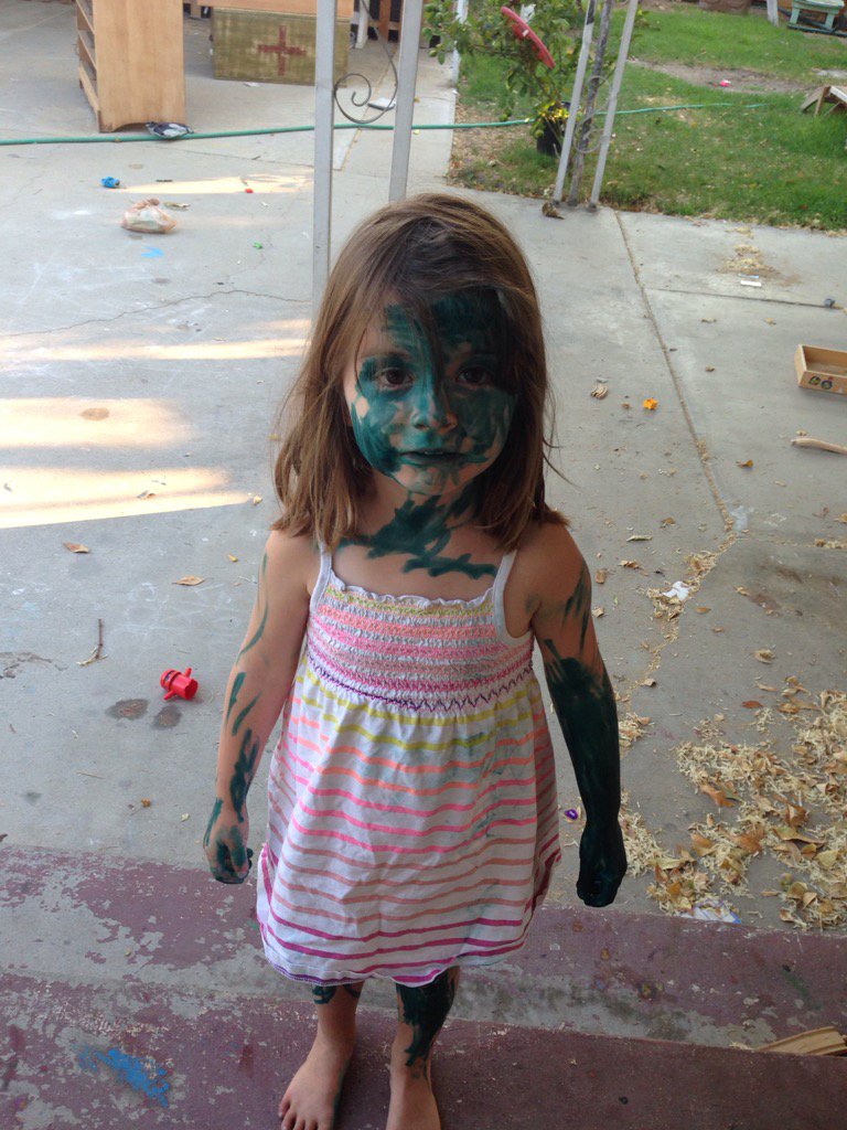 alexkjarvie's tweet photo. I love coming home to my sweet poochie zombie... #zombie3yearold #nonwashmarker #childfail https://t.co/CgZIDHYmM3