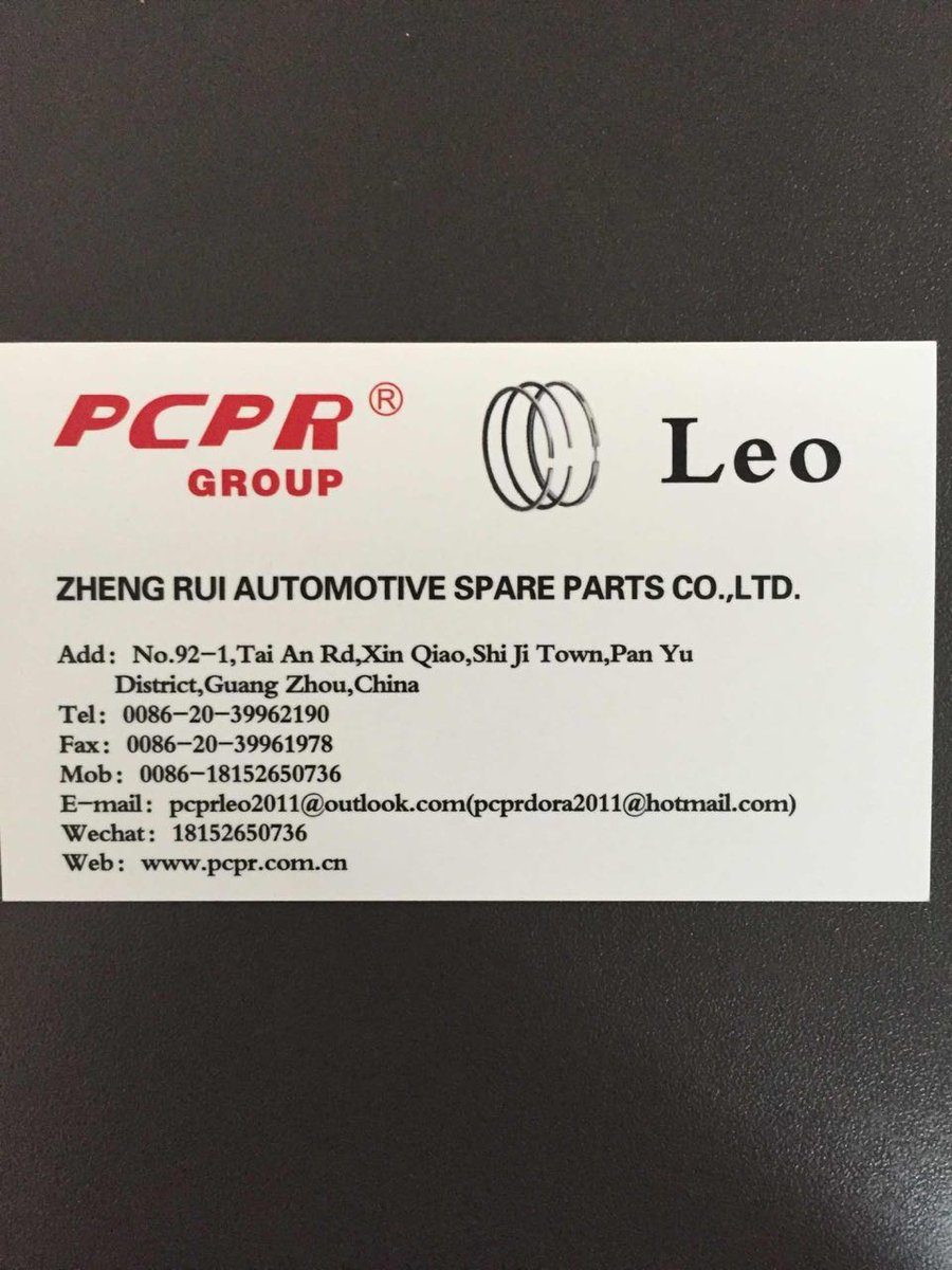 PCPRLEO's tweet image. Good quality and competitive price and more details for you anytime,Thanks for your time (PCPR piston ring factory)