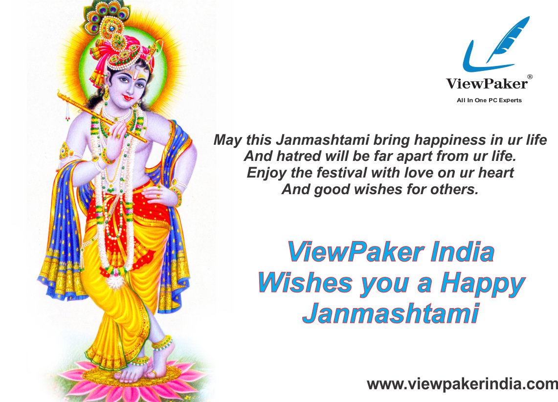 ViewPaker's tweet image. #HappyJanmashtami