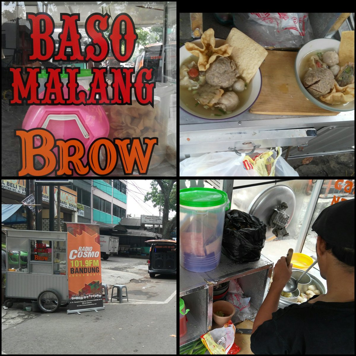 #Infomakan <a href="/radiocosmo/">Cosmo Radio Visual</a>  @Basomalangbrow bedakan rasanya dengan yg lain Jl.Karapitan Smping Rangkas Nikmat .Merapats