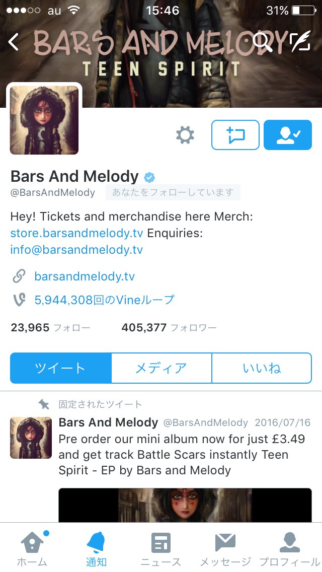 bars_melody04's tweet image. フォローされたーーーー！！！！！！！
@BarsAndMelody