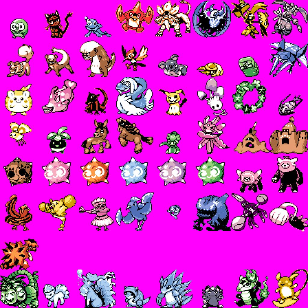 ポケモン初代風ドットまとめ Twitter