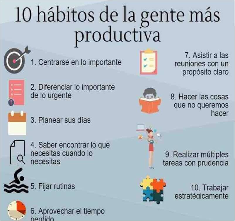 CSConsulting_es's tweet image. 10 hábitos a tener en cuenta