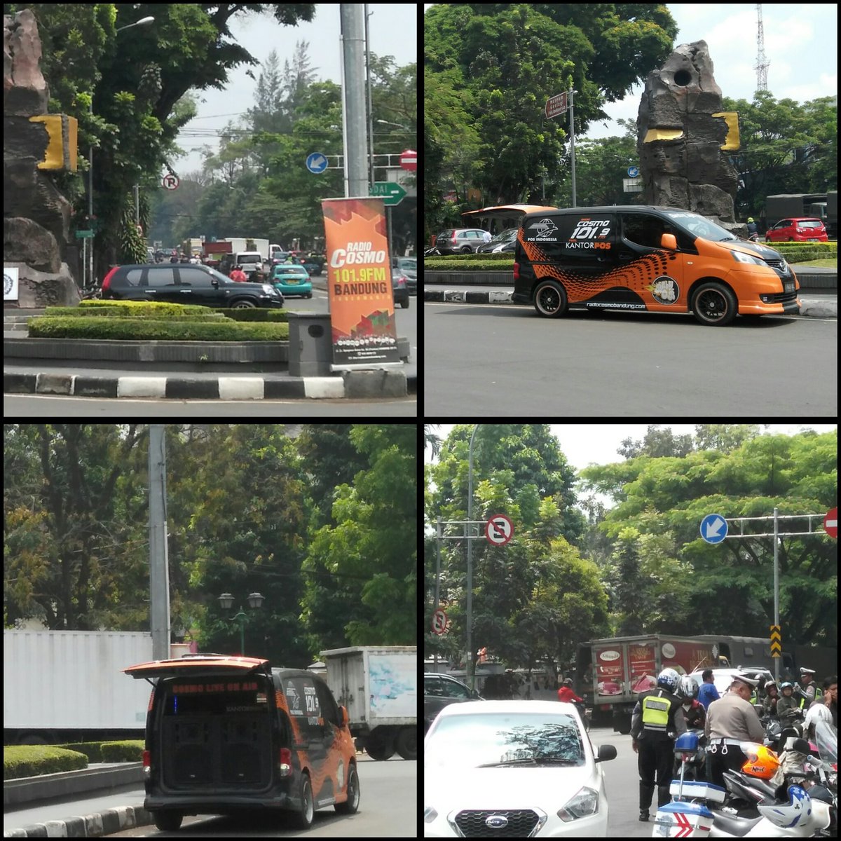 Branding BabyOB Van <a href="/radiocosmo/">Cosmo Radio Visual</a> @SegitigaPUSDAI menghibur Ops.Patuh Lodaya &amp; SIM Keliling ... pereksa kelengkapan ya