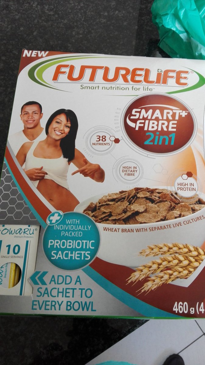BrandUze's tweet photo. I was excited to see this in-store, lets see how it measures to similar bran flakes #FutureLife #SmartFibre https://t.co/BbLY3GVR2a