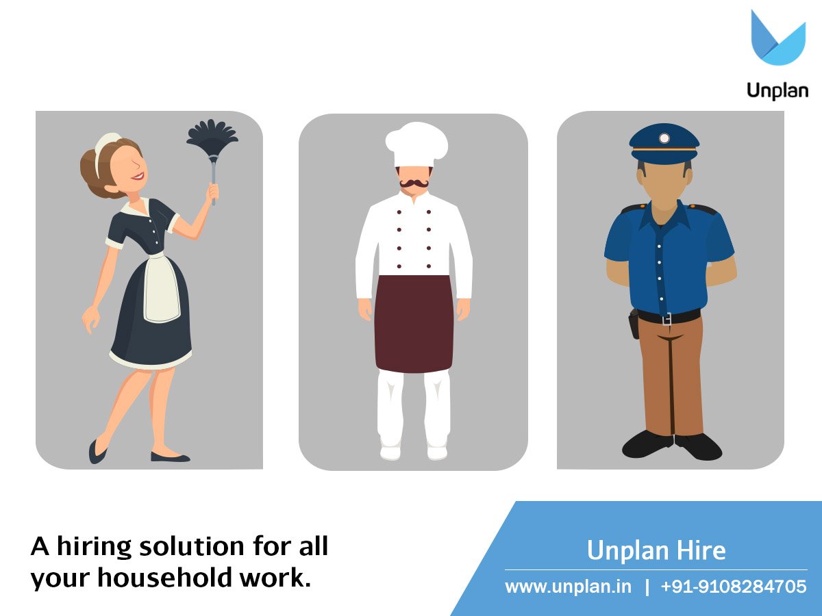 UnplanSocial's tweet photo. Hiring-maids, cooks, nanny, babysitter, security guard, driver, housekeeping staff made easy.https://t.co/y6ctyt7Ejt https://t.co/sKj59oRULa