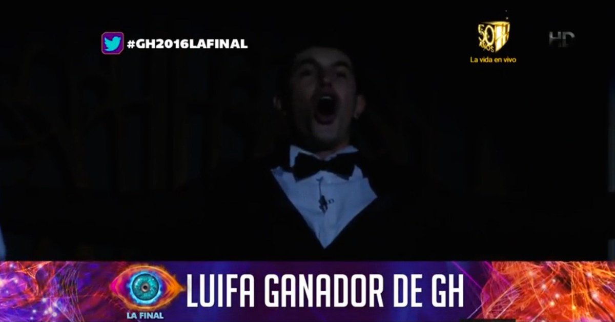 GH2016AMERICATV's tweet photo. LUIFA APAGÓ LA LUZ DE LA CASA #GH2016 #GH2016LaFinal
¡Reviví la gran final x el Canal 350! https://t.co/lJBaYmfeFx
