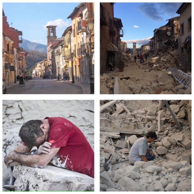 Karyn1315's tweet photo. DEP las víctimas. #PrayForItalia https://t.co/JIuvxN70dk