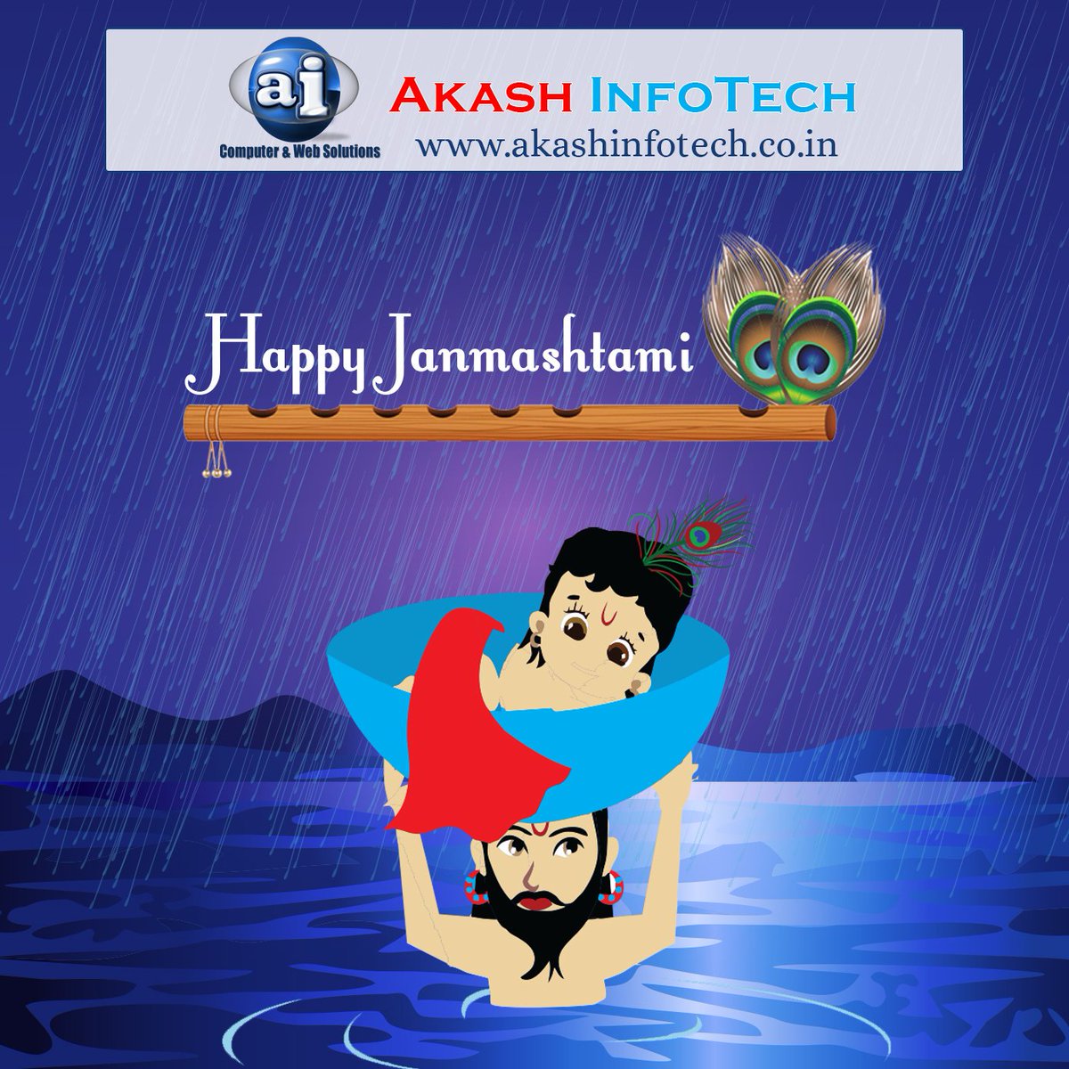 akashinfotech10's tweet photo. #HappyJanmashtami https://t.co/zSkZoWhGvy