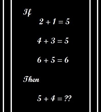 Go4IQTest's tweet image. Solve this to find out the right answer ??
 Take a free iq test online visit - bit.ly/2aPNXnz