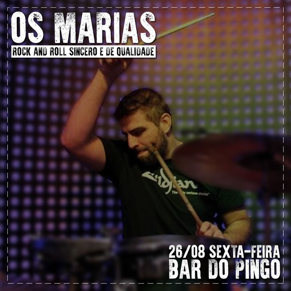osmarias's tweet photo. Nesta sexta-feira, dia 26/08, no palco do @BardoPingo ! https://t.co/MBeR9WxjjT