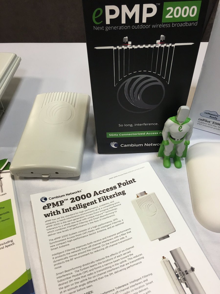 DanielWhite84's tweet photo. @Convergence_Now ready for the @WISPAnews #Mid-Atlantic meeting! @CambiumNetworks @Siklu_mmwave @AxisIPVideo #SIAE https://t.co/RnJHDT4Pwh