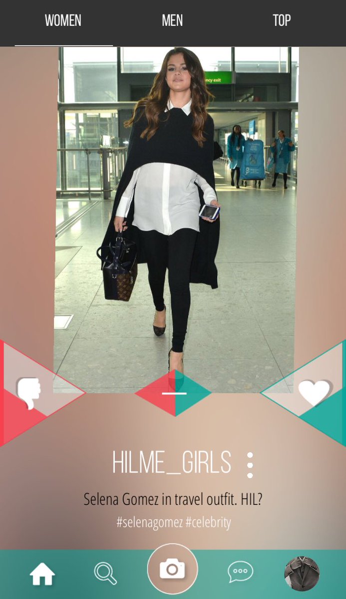 HILMENOW's tweet photo. Vote Selena Gomez outfit in HILME NOW. The new App where everyone vote. #fashion #outfit #hilme https://t.co/TxnkS86EHL
