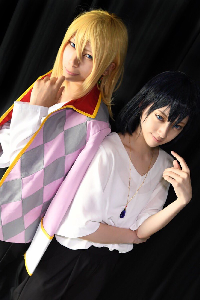 O Xrhsths ひなた Sto Twitter ジブリ併せ ハウル コス ハウルの動く城 金髪ハウル 陽汰 黒髪 ハウル 赤井りんご Photo Pachi さん