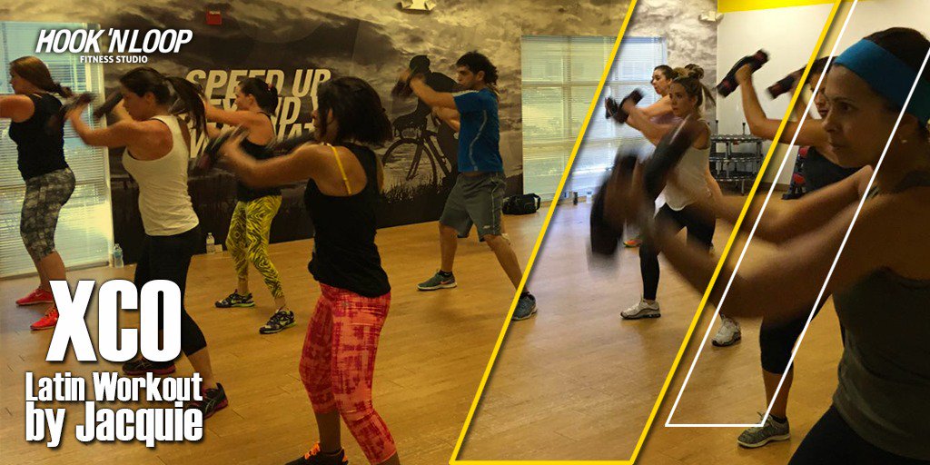 hooknloopfit's tweet photo. #XCOLatinWorkoutByJackie en #HookNLoop. ⏰Miércoles 9:00 a.m. – 6:30 pm ⏰Lunes 6:30 p.m. ⏰Jueves 5:30 p.m. https://t.co/mgY093nmQ4