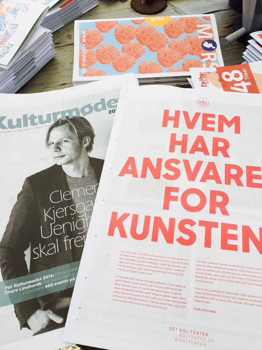 kglteater's tweet image. Så går det løs! Glæder os til at diskutere kunsten og den fremtidige kulturformidling på @Kulturmoedet #kmdk