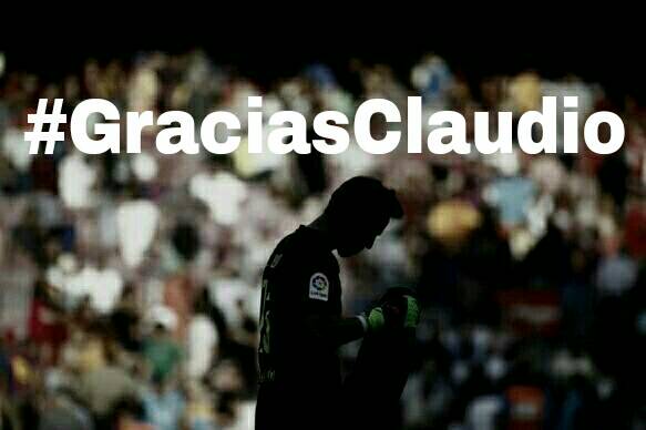 Pemain favorit di Barça setelah Xavi pergi akhirnya sekarang harus pergi juga. #GraciasClaudio