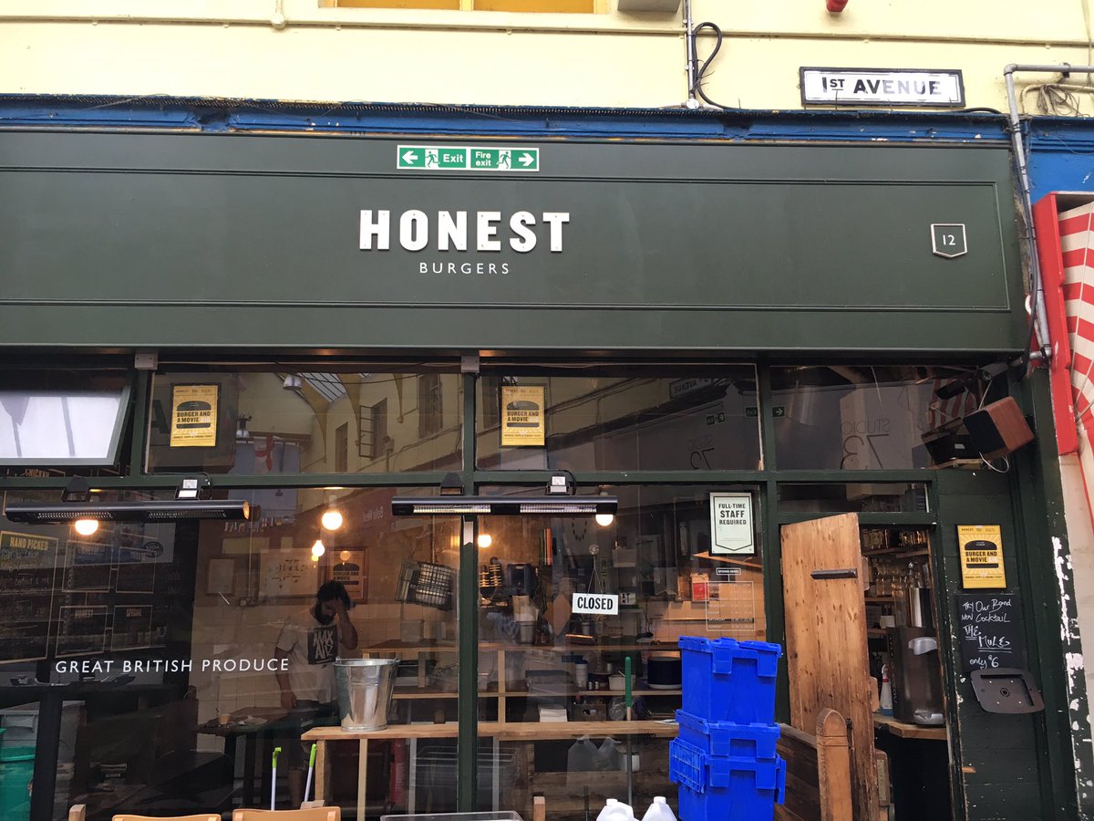 National Burger Day. Where else could I be but on shift in the original <a href="/Honestburgers/">Honest Burgers</a> Brixton