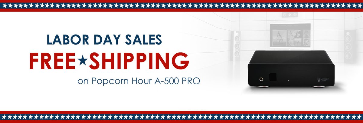 CloudMediaTeam's tweet photo. Shop,Save &amp; Get FREE Shipping on Labor Day! Don't Wait! Get your A-500 PRO now https://t.co/HAGwUbIOtp
#LaborDaySale https://t.co/aau3SKIiKO