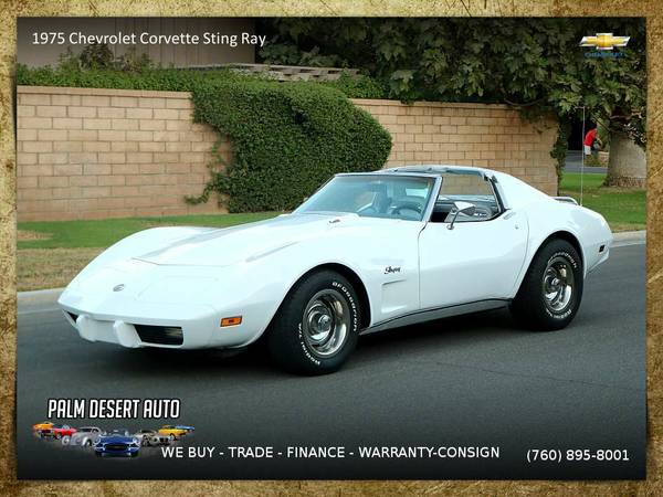 autoitrade's tweet image. 1975 Chevrolet Corvette Sting Ray L48 now available on autoitrade.com