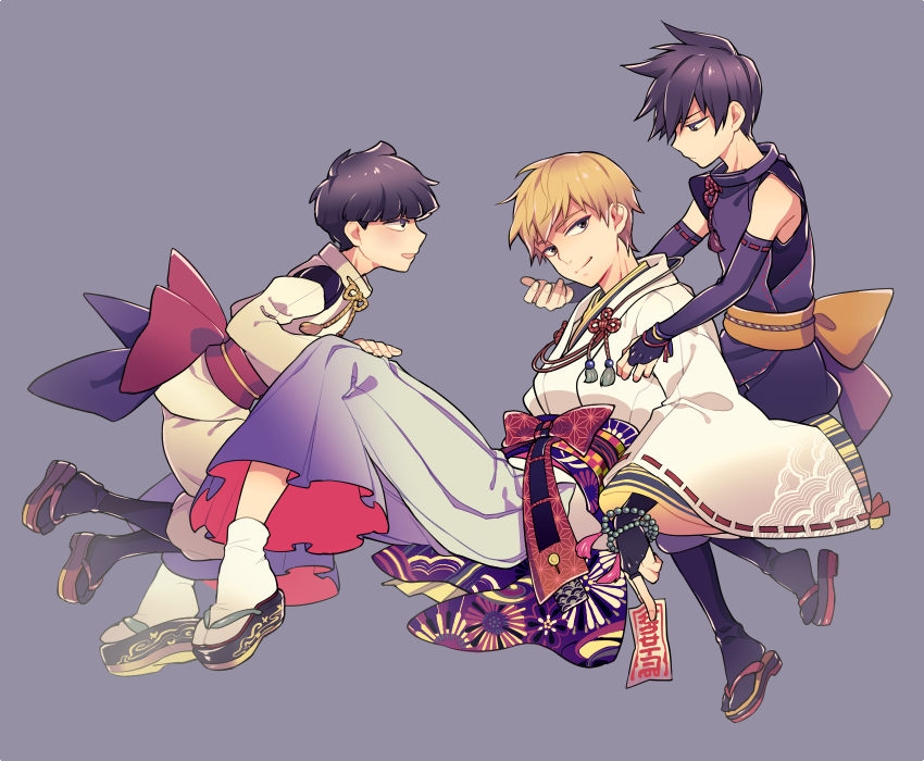 「影山兄弟と霊幻師匠 」|remoのイラスト