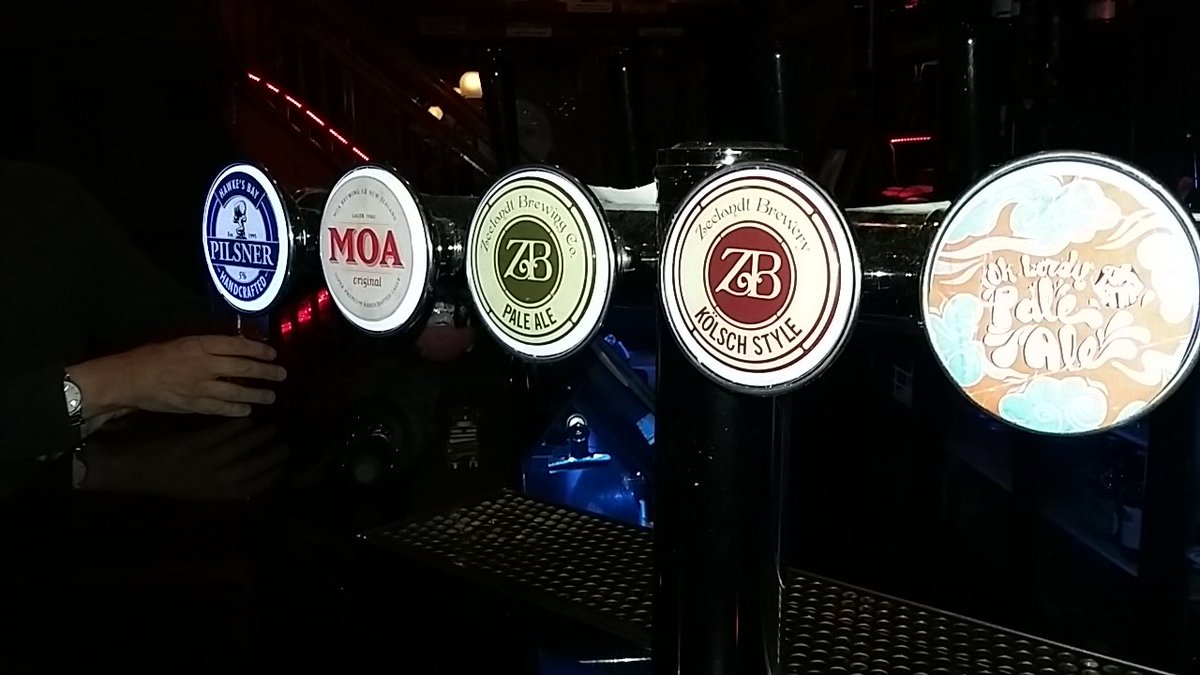 Andre_Zeelandt's tweet photo. @ZBBeer rocking the line up at @grandcentralnz in Ponsonby. #craftbeerlife #ponsonby #enjoyZB https://t.co/5RyaeTqjDy